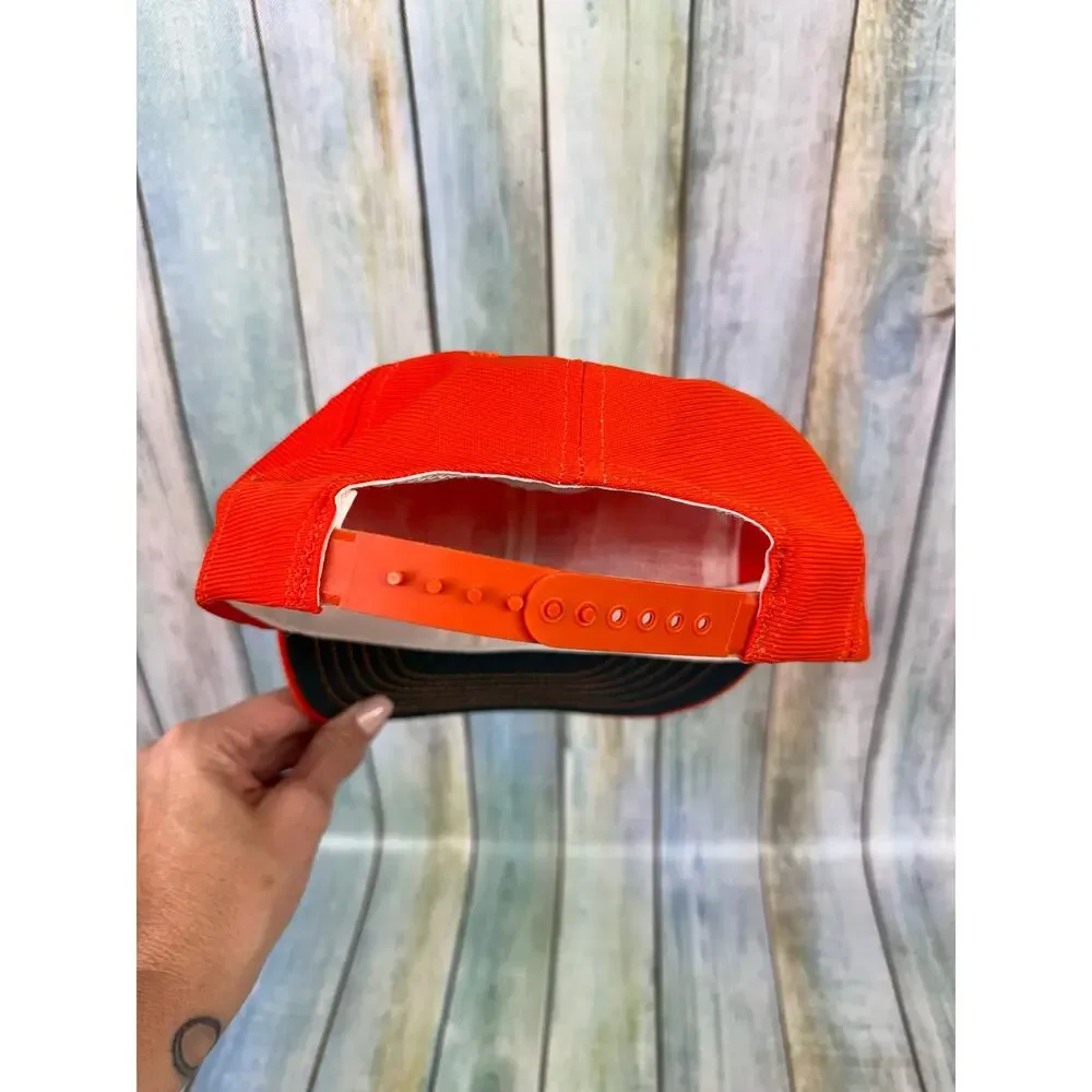 Houston Astros Vintage Hat Snap Back Trucker Made in USA 1970's 1980's Baseball